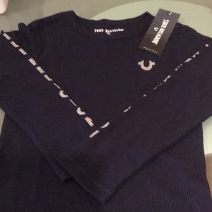 NWT Authentic True Religion Boys Thermal Shirt 9